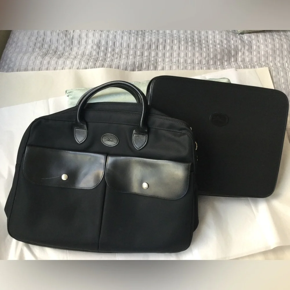 Longchamp Briefcase with Computer Sleeve